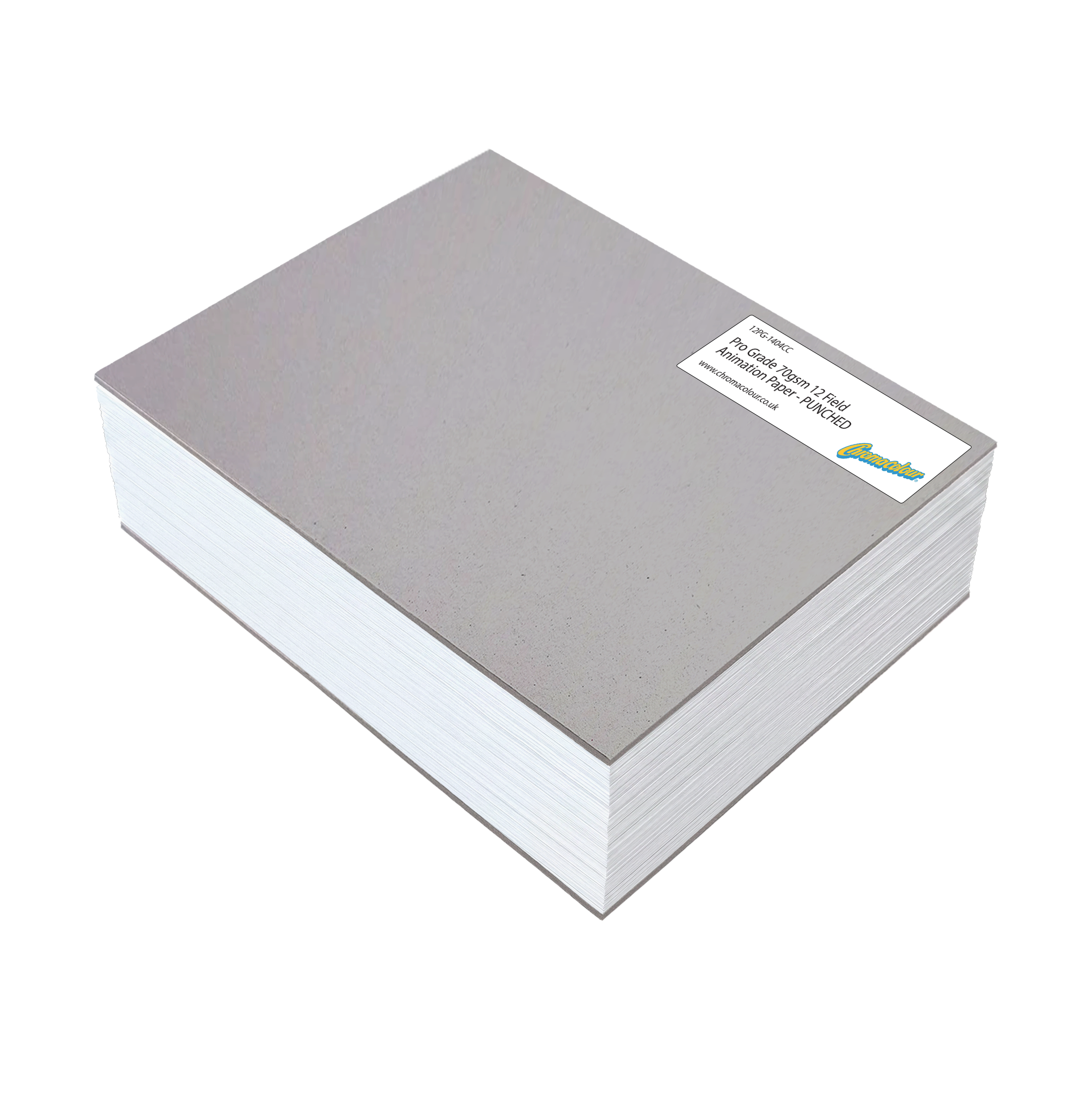 12 Field ACME Punched Animation Paper, Professional Grade, 70gsm, 1000 Sheets