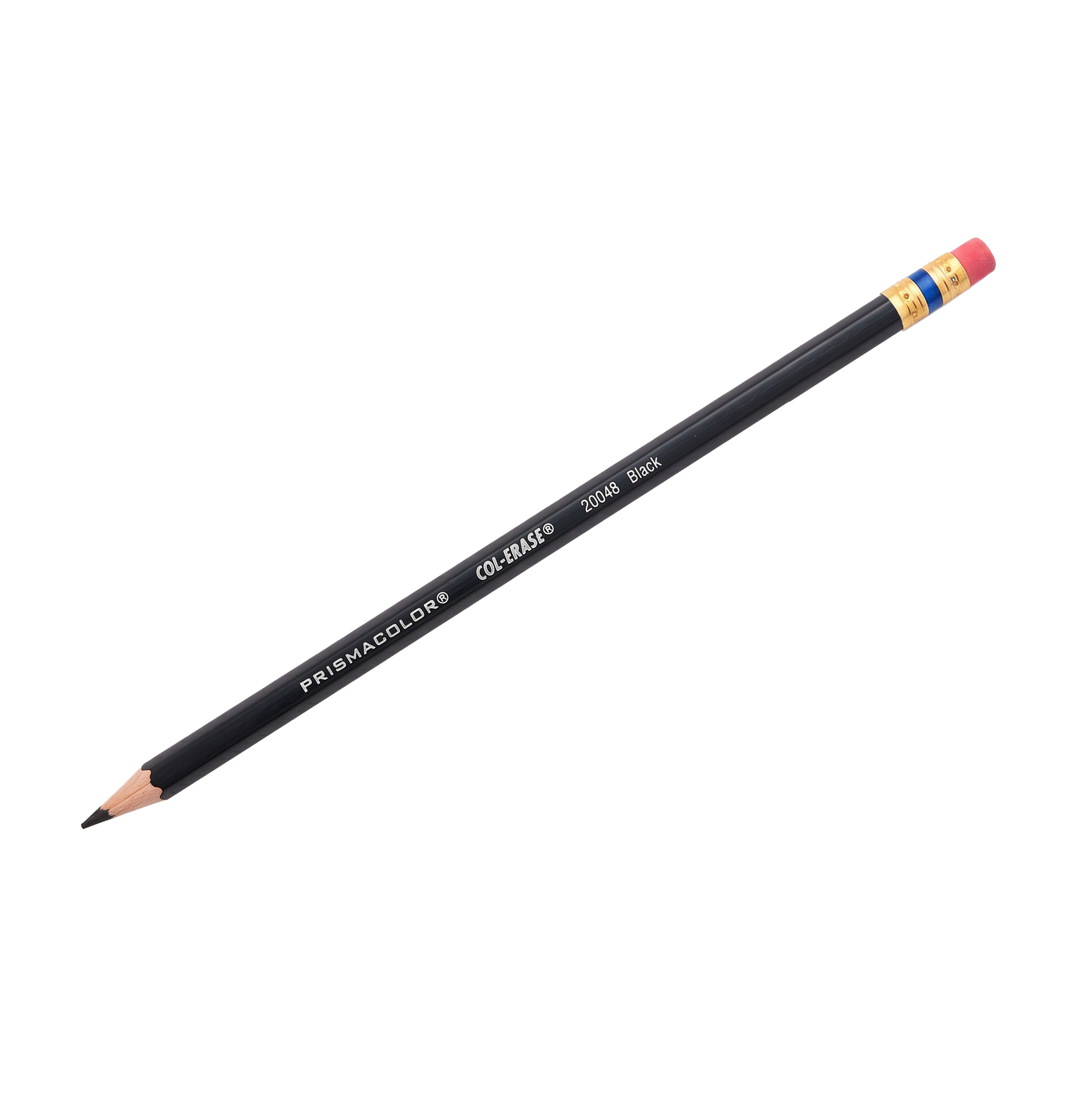 Col-erase Black 20048 Pencils. Sold in packs of 12.