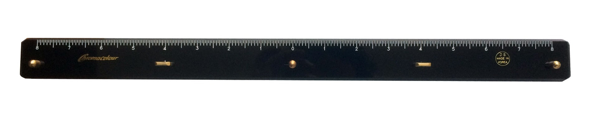 Black Plexiglas Replacement Pegbar Ruler
