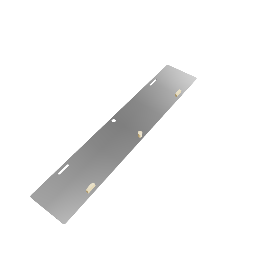 3D Model of the Chromacolour 3-Pin Conversion Pegbar