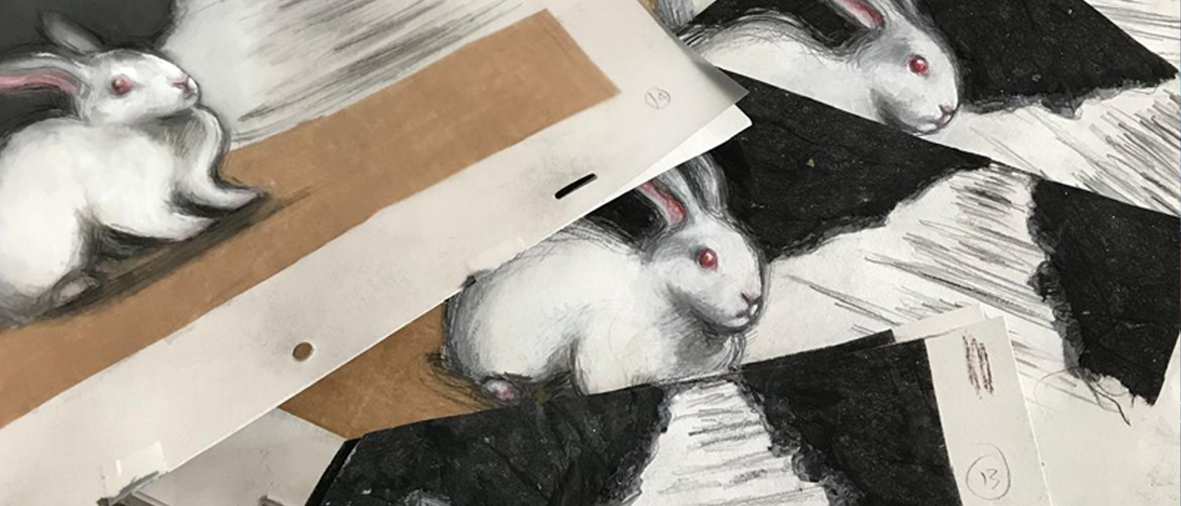 Karen Kelly Animation Production Cels