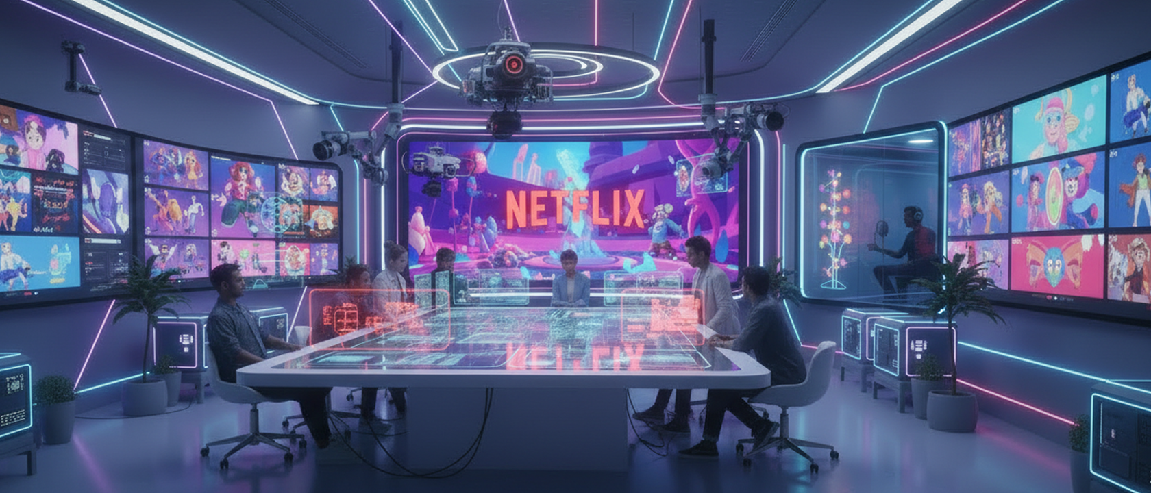 Netflix to concentrate on AI generated Animation