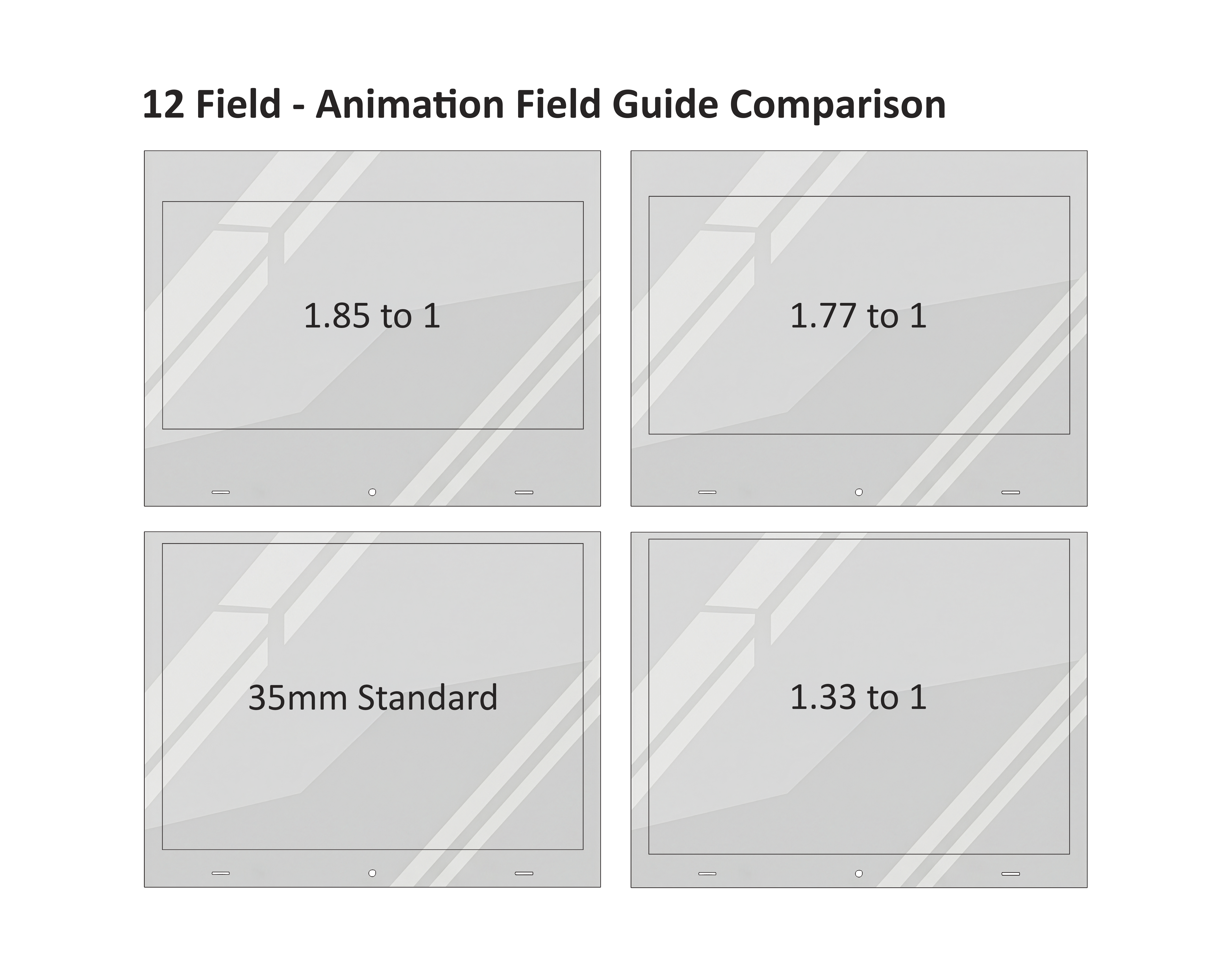 12 Field - 1.33 to 1 Field Guide