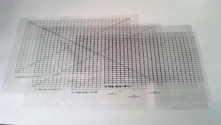 12 Field Punched Wide Screen Field Guide - 1:85 to 1 Ratio