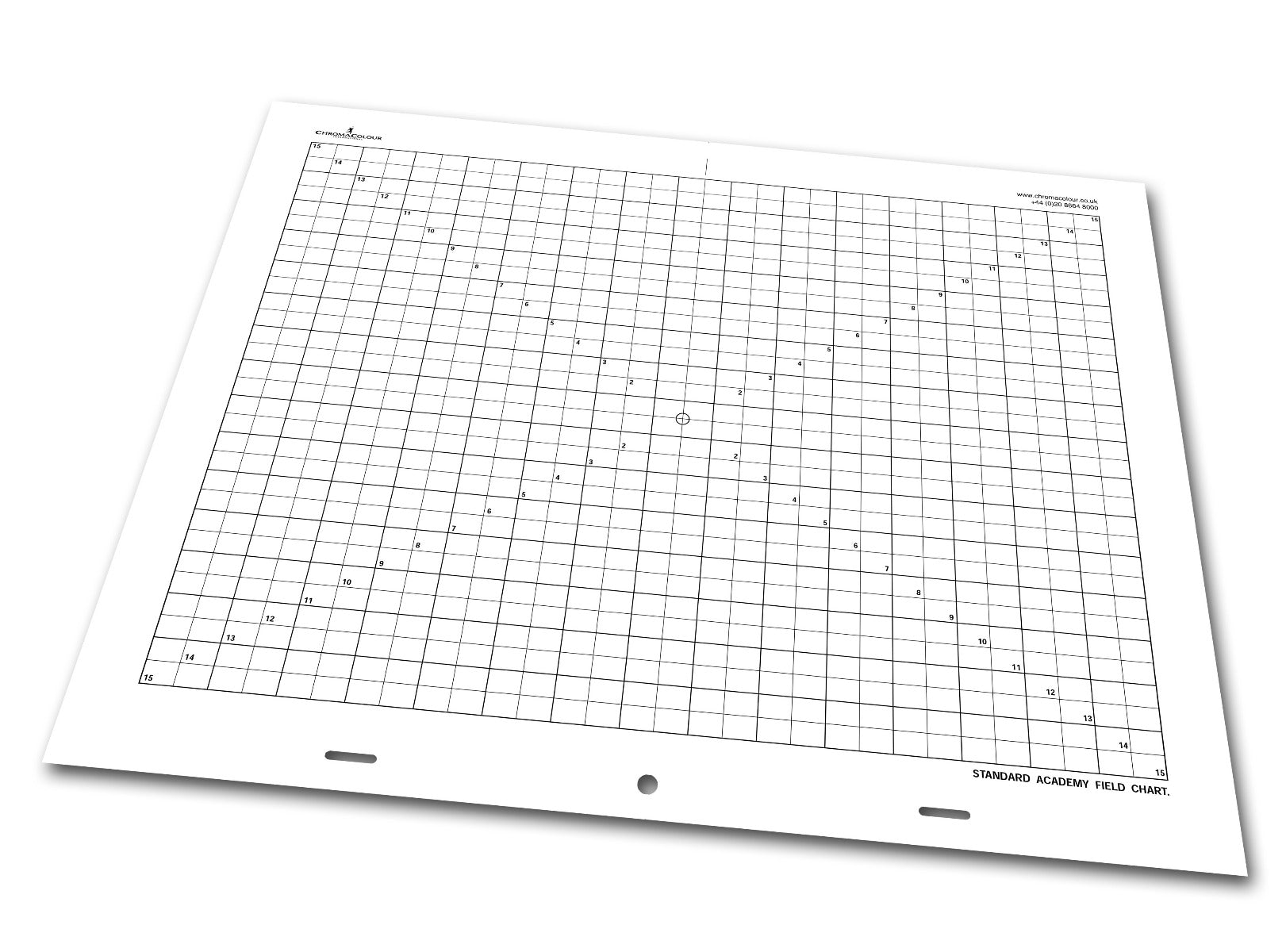 15 Field Punched Polyester Field Guide - Industry Standard 35mm
