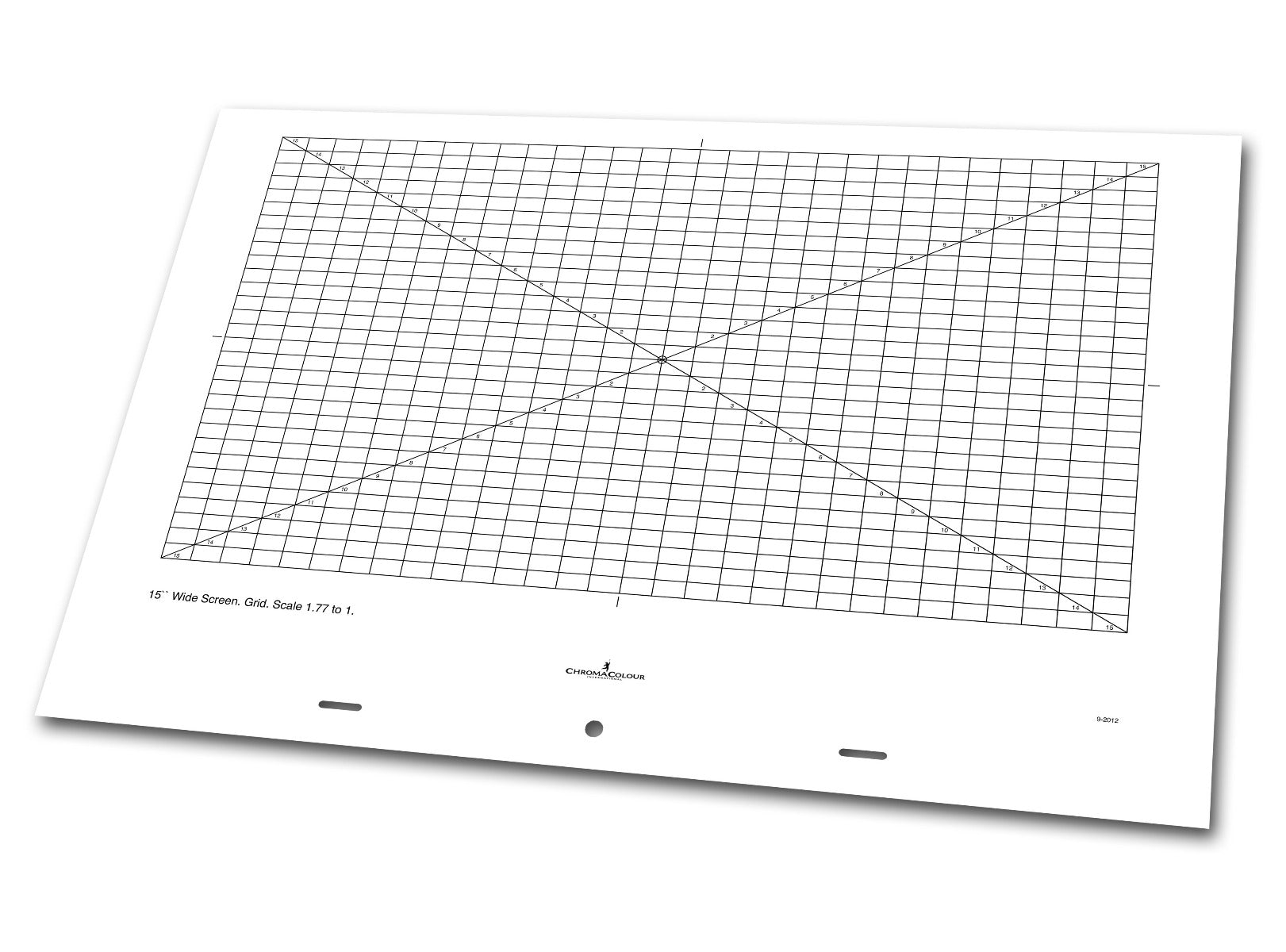 15f Punched Wide Screen Field Guide - 1:77 to 1 Ratio