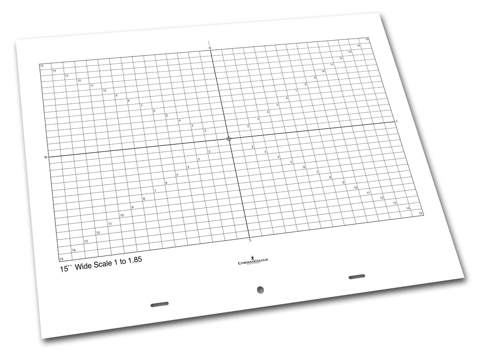 15 Field Punched Wide Screen Field Guide - 1:85 to 1 Ratio