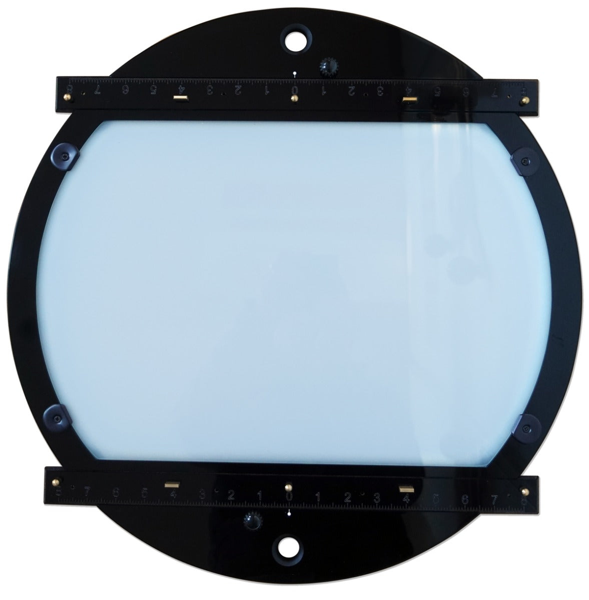 15 Field Black PlexiGlass Animation Drawing Disc