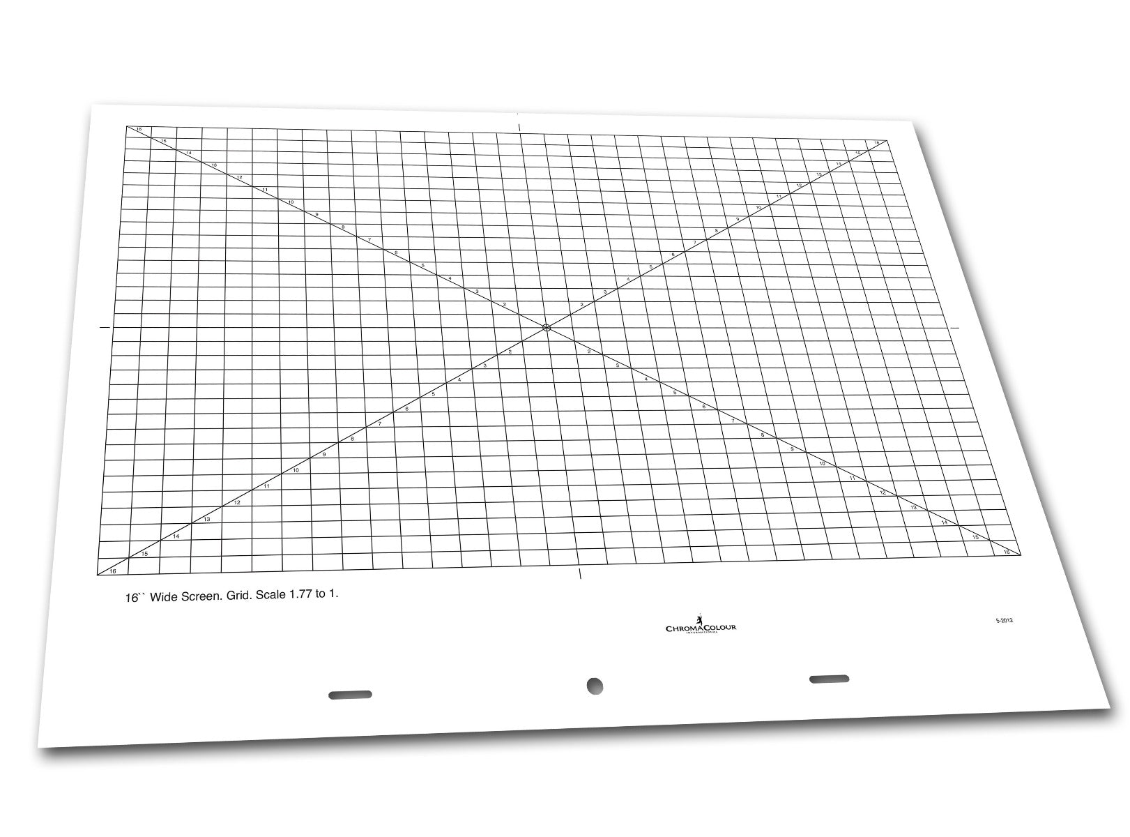 16f Punched Wide Screen Field Guide - 1:77 to 1 Ratio