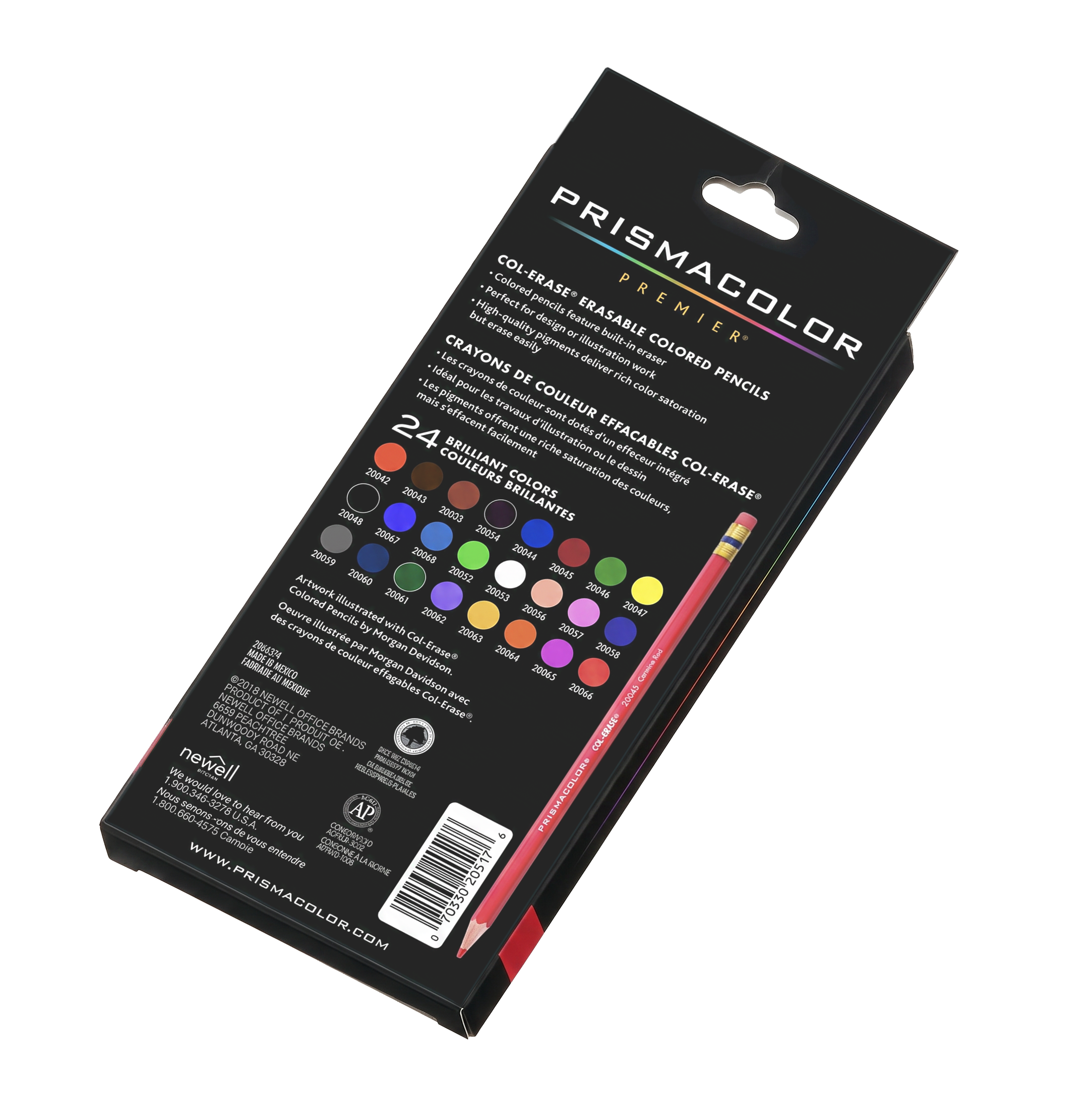 Col-erase Mixed Colours Pencils (box of 24)