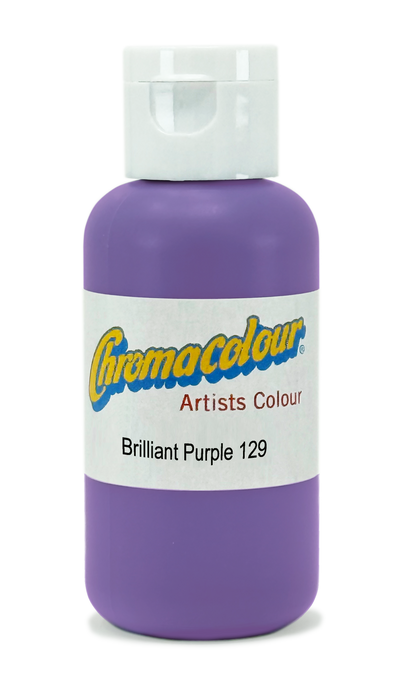 Chroma Artist Colours - Brilliant Purple 50ml Pot