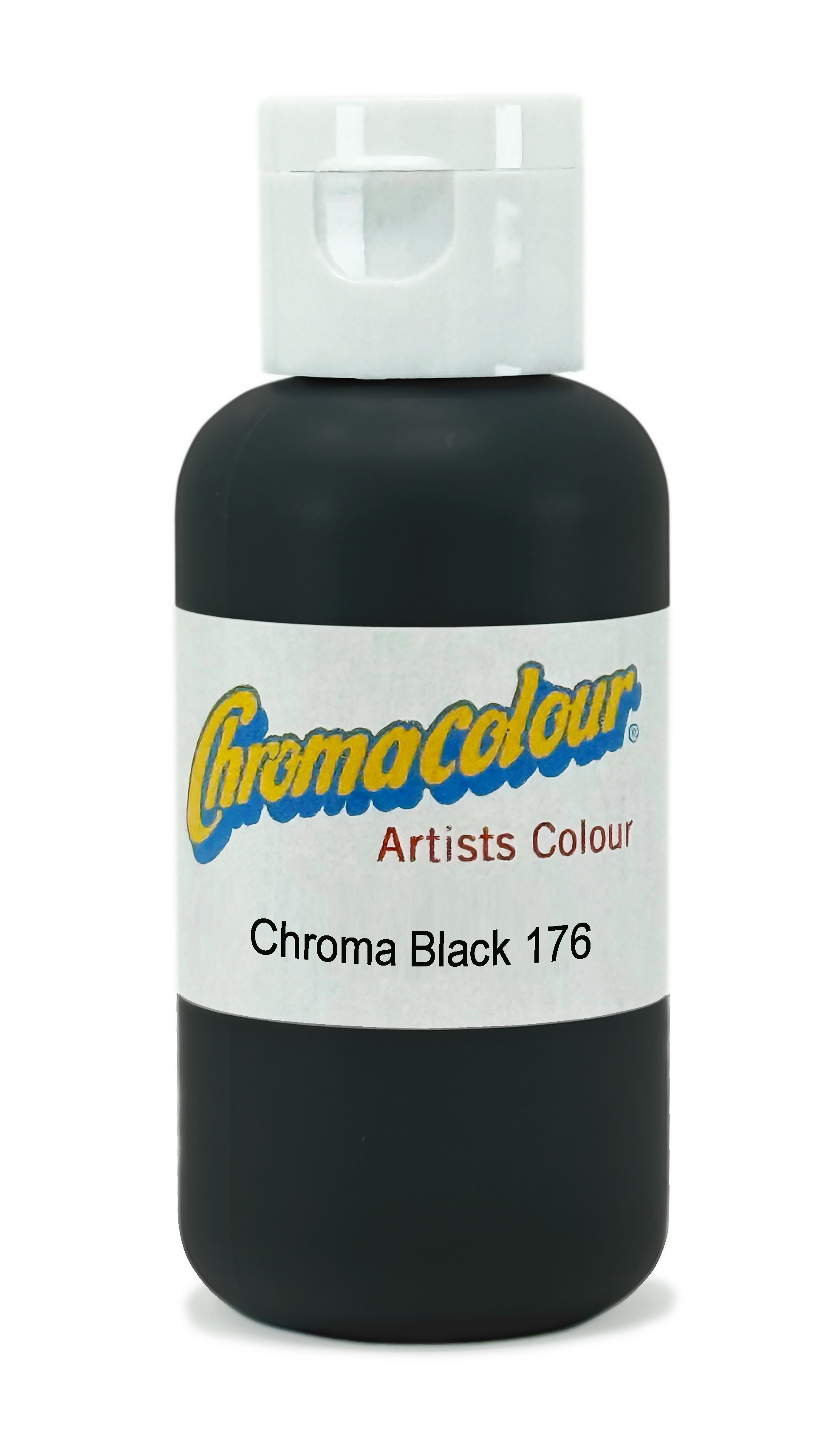 Chromacolour Artists Colour - Chroma Black 50ml Pot
