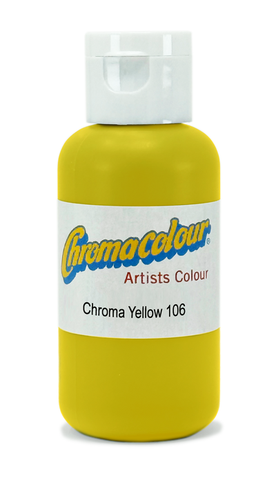 Chroma Artist Colours - Chroma Yellow 50ml Pot