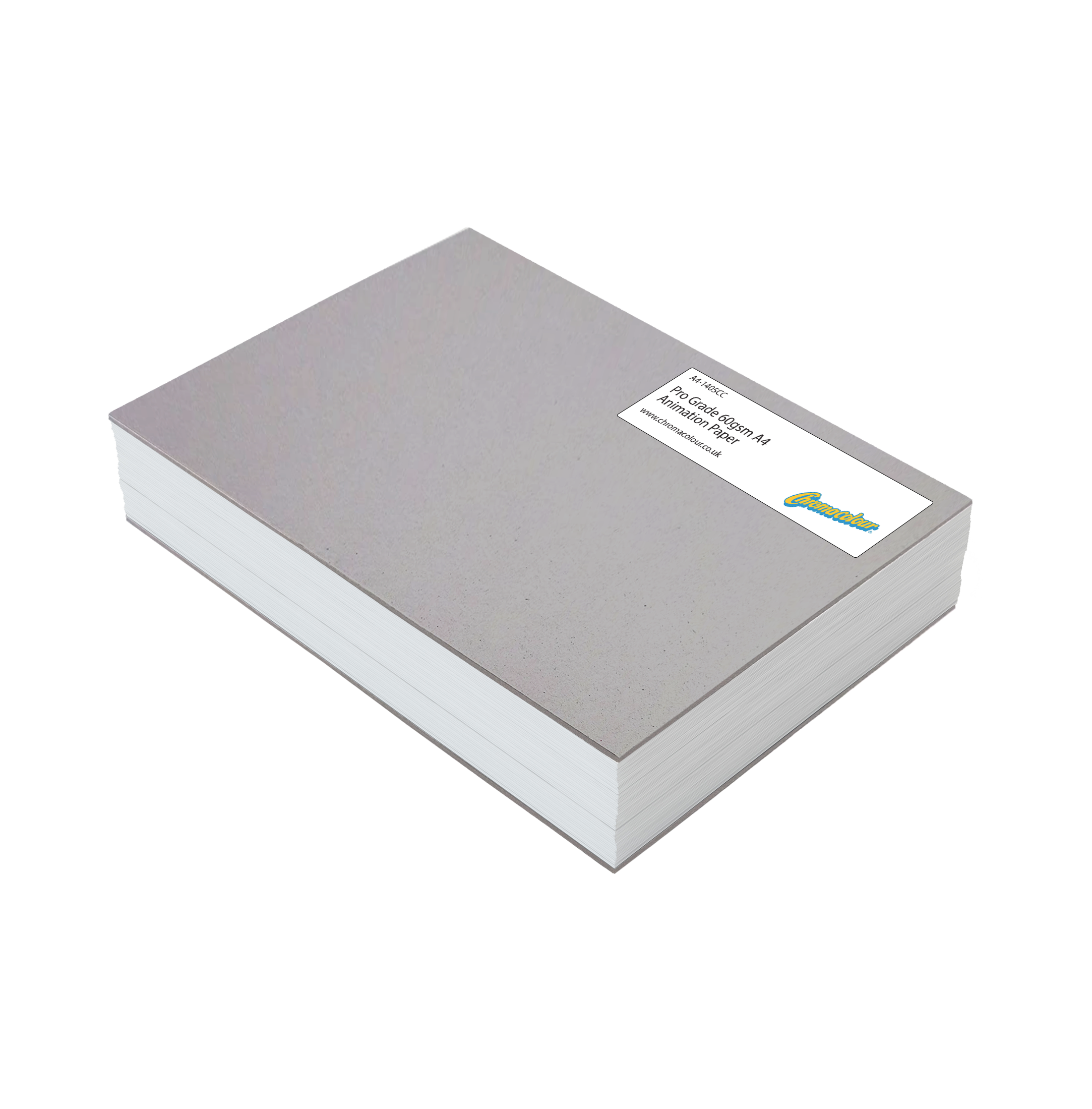 Chromacolour Animation Paper - Unpunched A4 Pro Grade 60gsm - Cartoon Animation