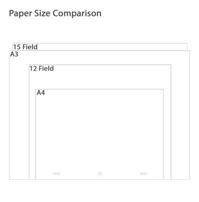 Animation Paper Sizes - A comparison of the different formats