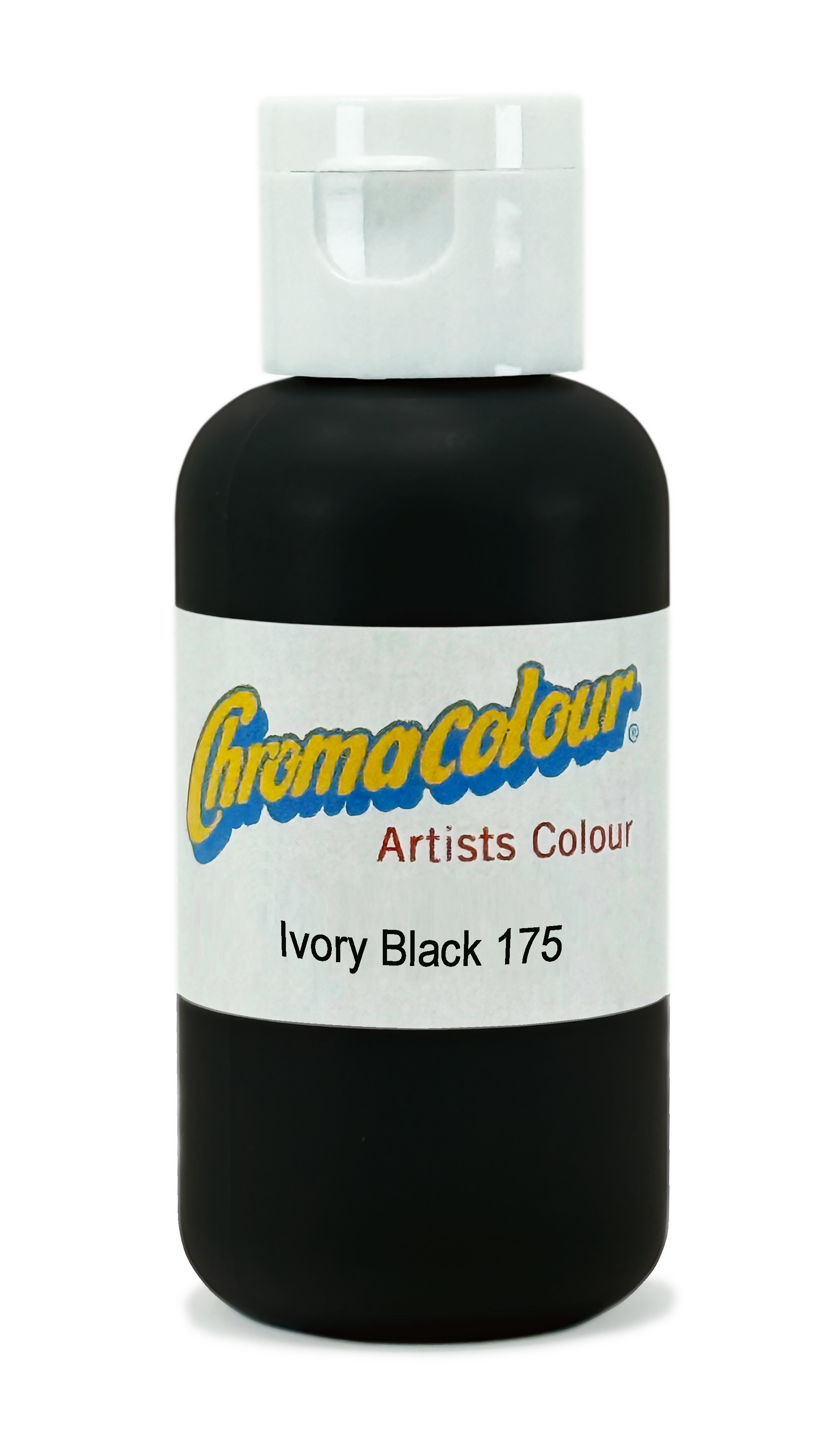 Chromacolour Artists Colour - Ivory Black 50ml Pot
