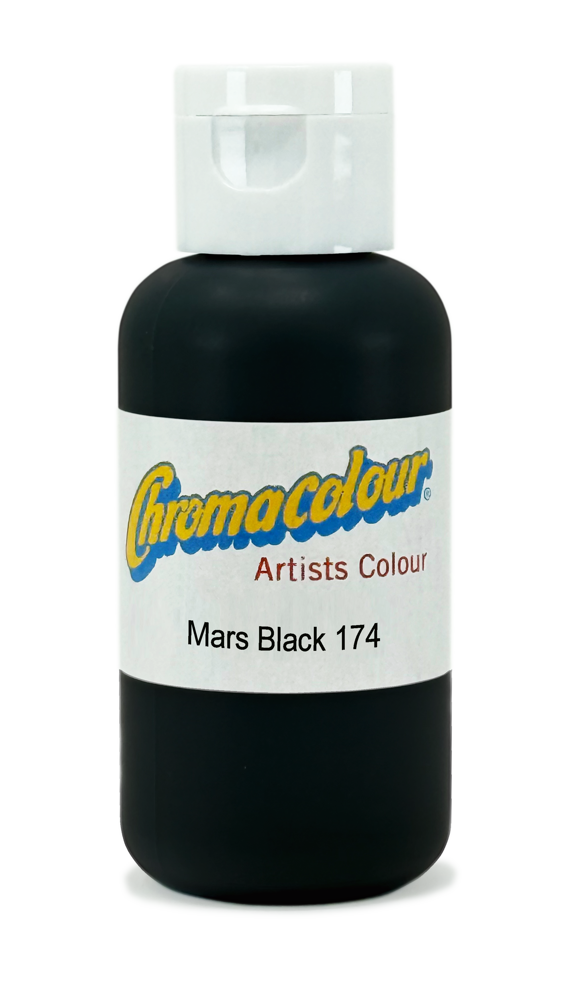Chromacolour Artists Colour - Mars Black 50ml Pot