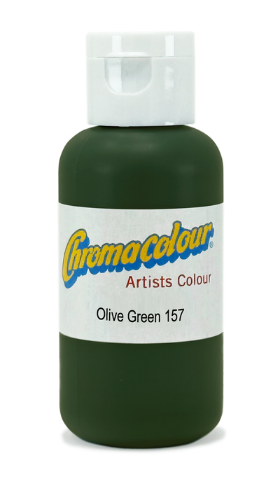 Chroma Artist Colours - Olive Green 50ml Pot