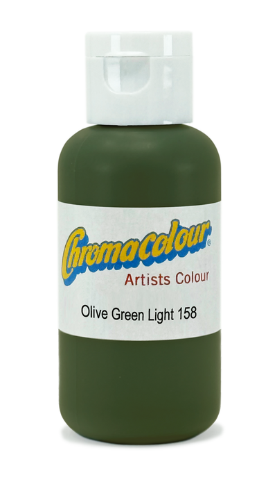 Chroma Artist Colours - Olive Light Green 50ml Pot