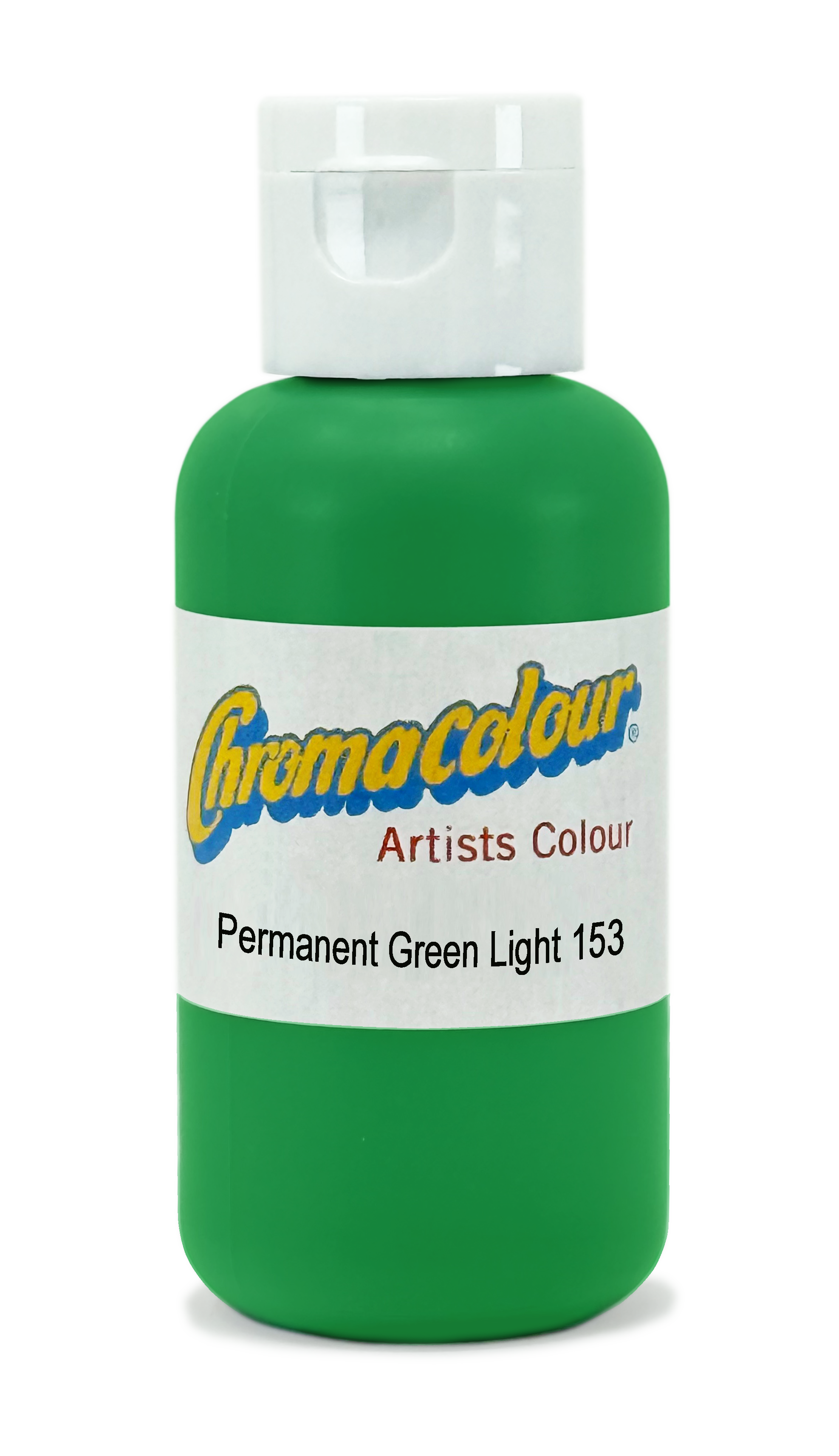 Chroma Artist Colours - Permanent Green Light 50ml Pot