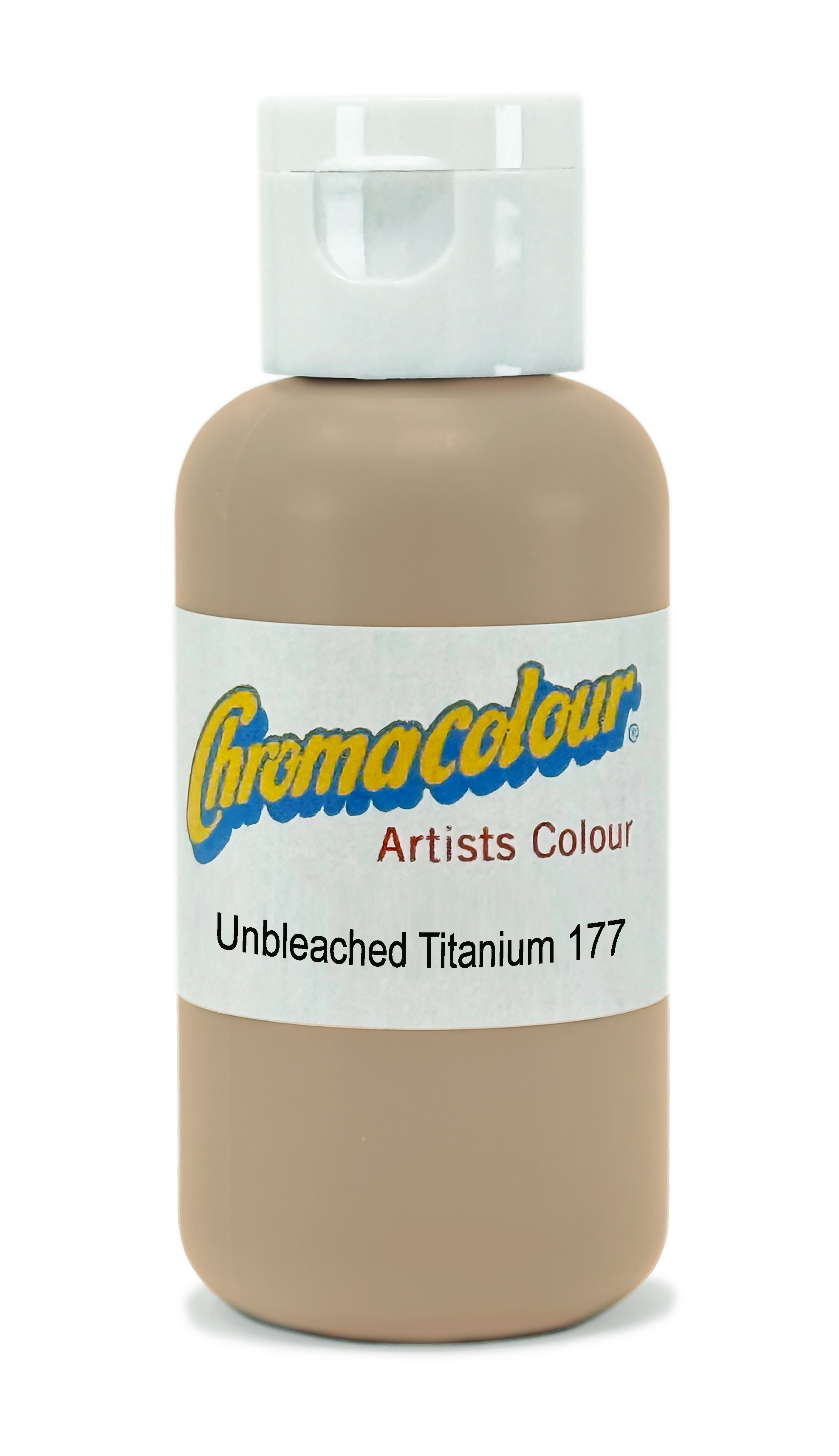 Chromacolour Artists Colour - Unbleached Titanium 50ml Pot