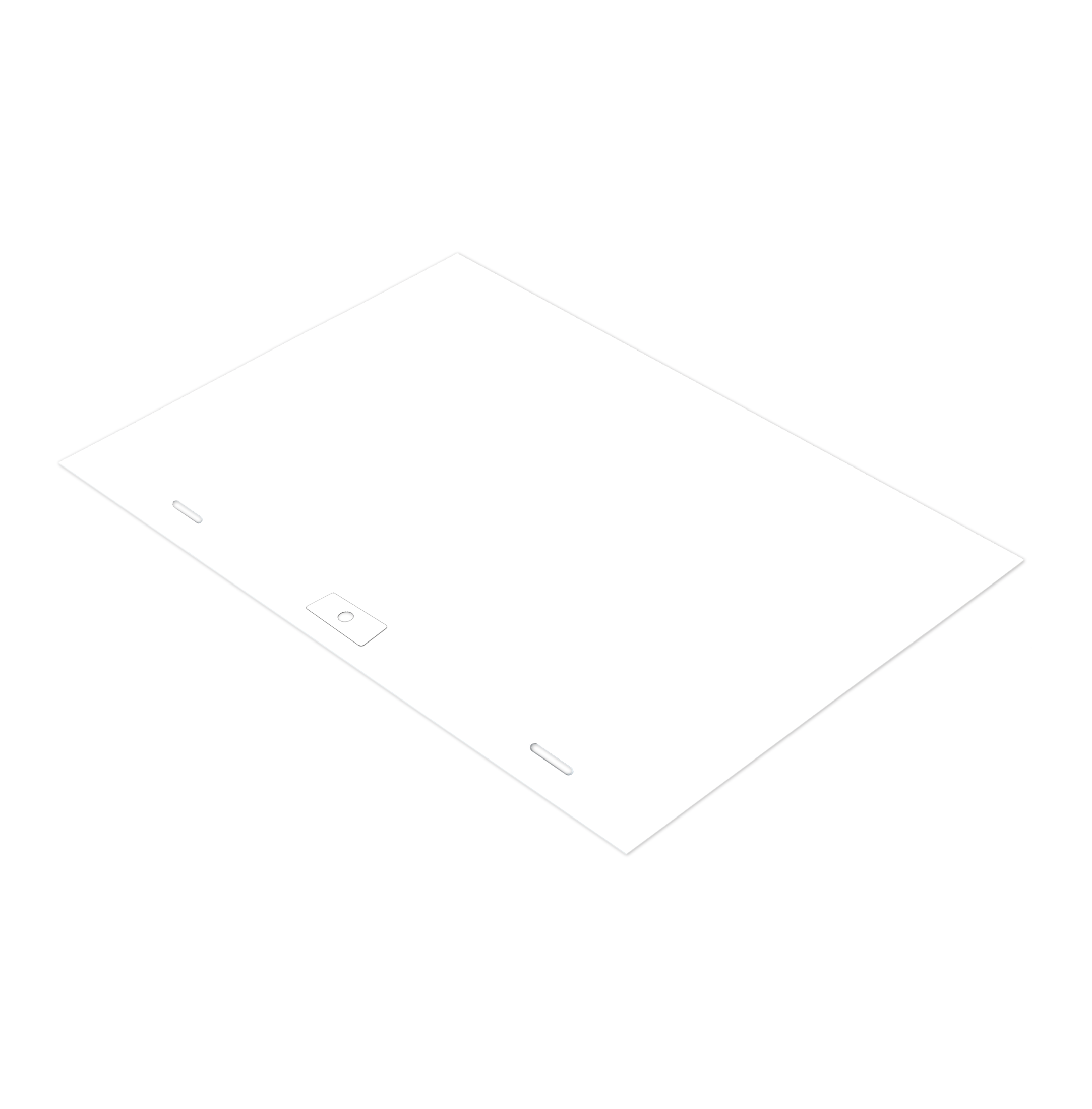 White Punched Animation Paper Round Hole Protectors.