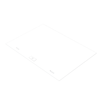 White Punched Animation Paper Round Hole Protectors.