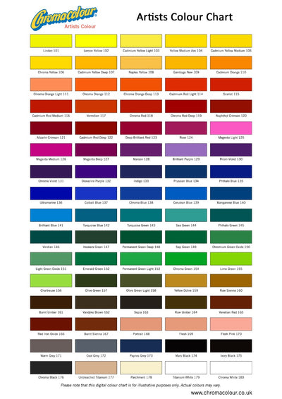 Artists Colour - Lemon Yellow 102 - 50ml Pot