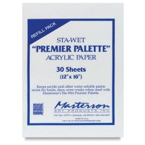 Mastersons Sta Wet 'Premier' Membrane Acrylic 30 Sheets