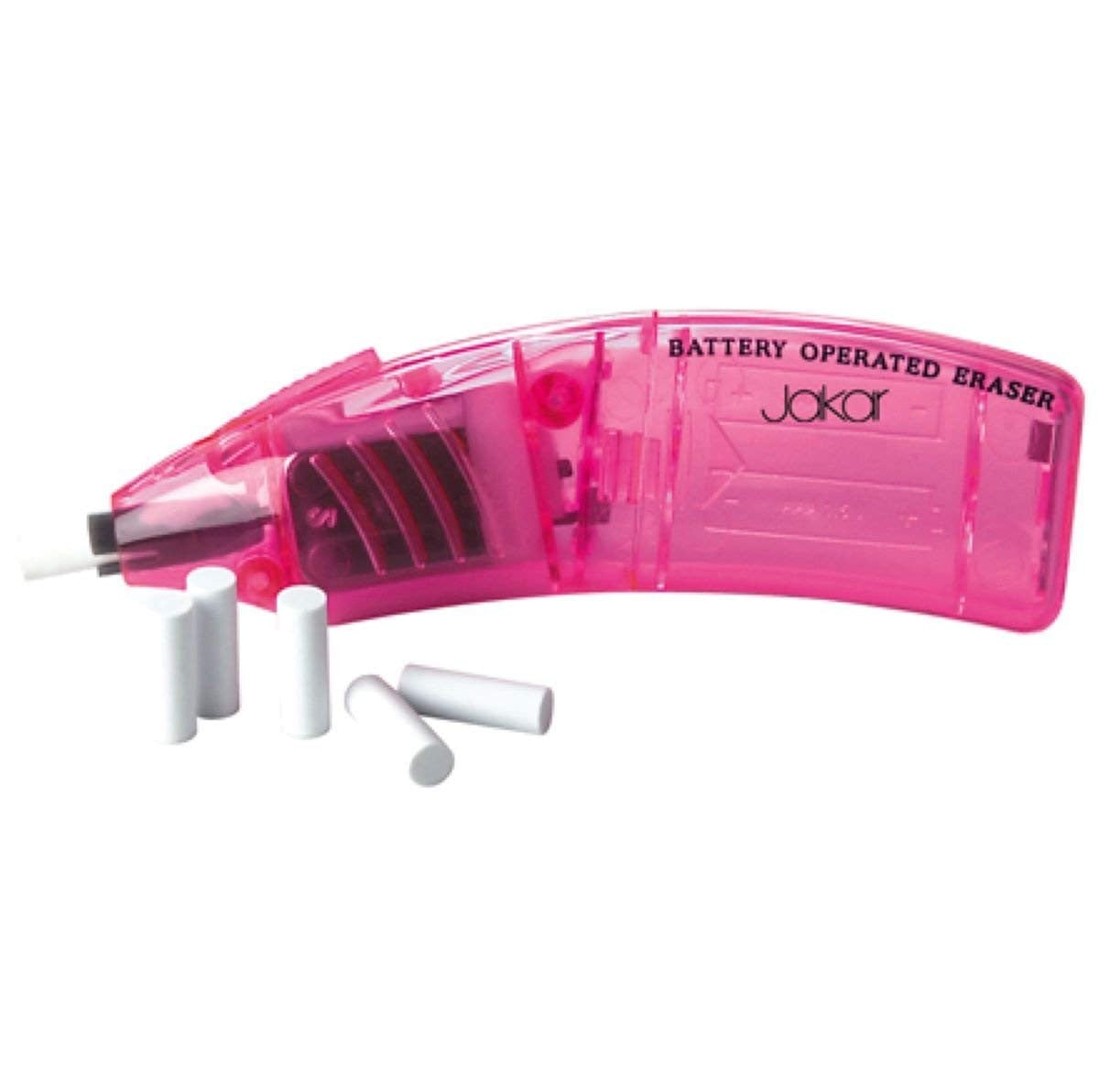 Jakar Battery Eraser Pen - Pink