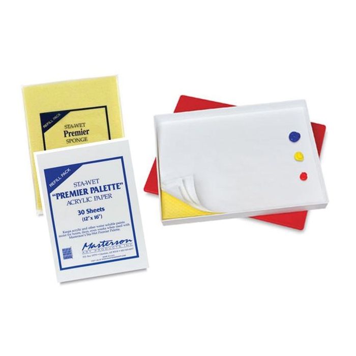 Masterson Sta-Wet Paint Palette with Airtight Lid, Nepal