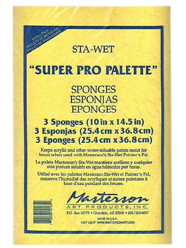 Masterson Sta-Wet Sponge Inserts